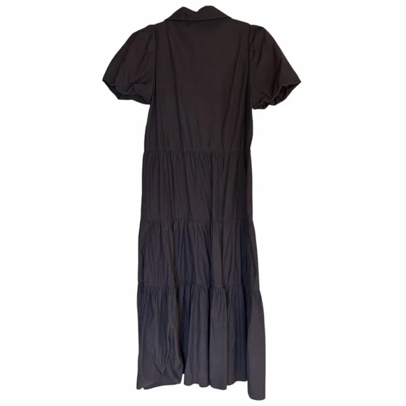 Brochu Walker‎ Havana Tiered Chocolate Brown Dress Small - Picture 3 of 8